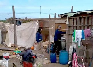 Niña que vivía en malas condiciones al lado de puente fue rescatada por la PDI