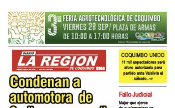 Edición Miércoles 26 de Septiembre 2018