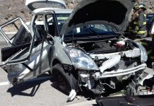 Chocaron camino a Vicuña cerca del túnel Puclaro: Cinco heridos