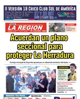 Edición Jueves 25 de Octubre, 2018