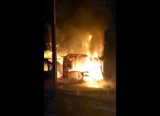 Fuego destruyó vivienda en barrio Baquedano