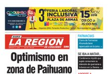 Edición Jueves 15 de Noviembre, 2018