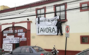 Funcionarios de Gendarmería en paro radicalizan movilizaciones