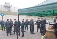 Gendarmes en paro: «La familia es la que más sufre y lo pasa mal»