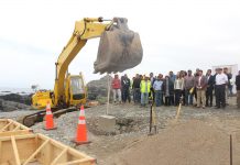 Dan inicio a obras para apoyo a pescadores en la caleta El Apolillado, de La Higuera