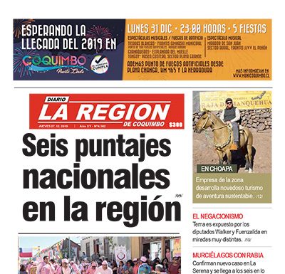 Edición Jueves 27 de Diciembre, 2018