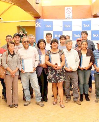 Comuneros de Andacollo acceden a comodato con Teck para regular tenencia de sus terrenos