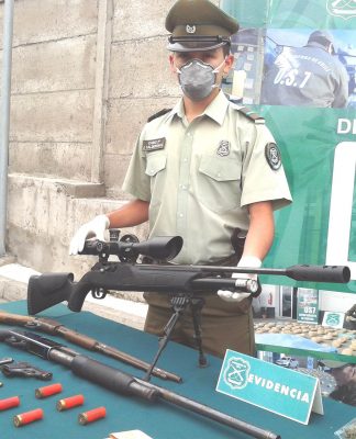 OS7 captura a traficantes y a «cultivador» fuertemente armados