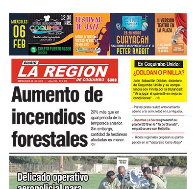 Edición Miércoles 06 de Febrero, 2019