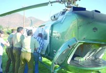 Delicado operativo aeropolicial para trasladar a bebé desde Illapel a hospital de La Serena