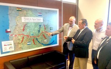 En Argentina aseguran que visita de Uñac a La Serena sirvió para «despertar» proyecto del Túnel