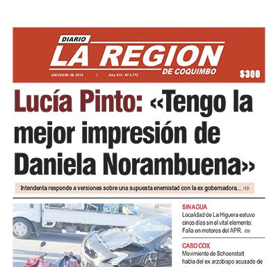 Edición Jueves 8 de Agosto, 2019