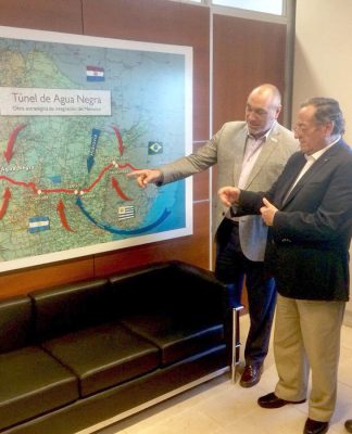 Julio Ortiz Andino, ministro de Infraestructura de San Juan, uno de los que más sabe del túnel