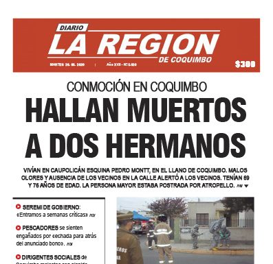 Edición Martes 26 de Mayo, 2020