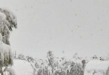 Sistema frontal deja aguas lluvias y nevadas en la región