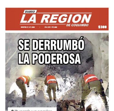 Edición Martes 21 de Julio, 2020