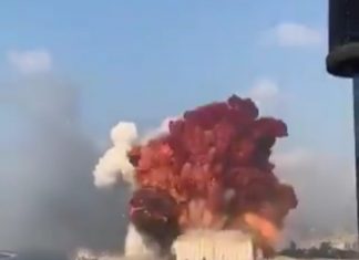 Terrible explosión en el puerto de Beirut: Se informa de al menos 10 muertos.