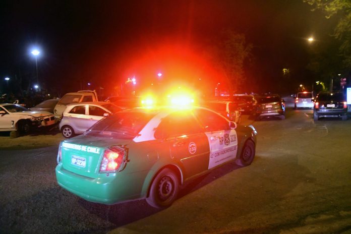 Operativo policial en La Reina