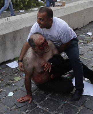 LA TRAGEDIA DE BEIRUT EN IMÁGENES.