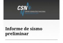 Sismo de leve magnitud durante esta madrugada en la región de Coquimbo.
