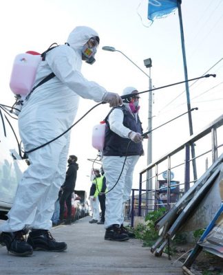 Municipalidad de Coquimbo incrementa Plan de Sanitización Comunal en sector Parte Alta.