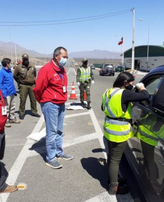 Gobierno intensifica los controles de ingreso a la región en ambas Aduanas Sanitarias.