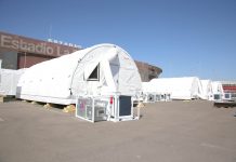 Hospital modular sigue en operaciones en 2021 ante eventual segunda ola