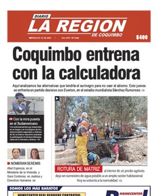 Edición Miércoles 10 de Febrero, 2021