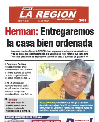 Edición Jueves 17 de Junio, 2021