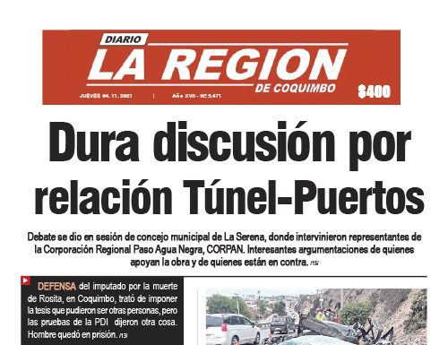 Edición Jueves 04 de Noviembre, 2021