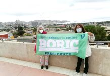 Concejal de Coquimbo llegó con su madre a banderazo por Boric: «Ella es pilar fundamental en mi forma de pensar»