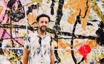 Pintura Arcoíris en Explosión en Coquimbo