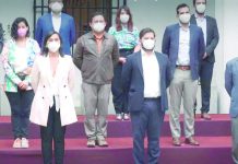 Delegado Presidencial Rubén Quezada asiste a primer encuentro con Presidente Gabriel Boric y Ministra Izkia Siches