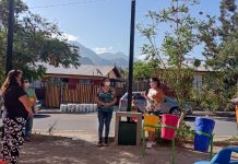 Vecinos de Paihuano se capacitan y reciben financiamiento para el mejoramiento de sus plazas gracias a programa del FOSIS