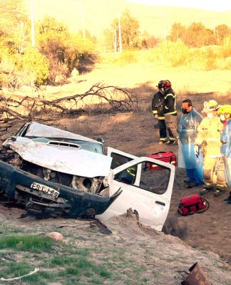 Un fallecido en accidente frente a Peralillo