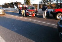 Tres heridos deja accidente en acceso a pueblo de Bellavista