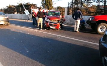 Tres heridos deja accidente en acceso a pueblo de Bellavista