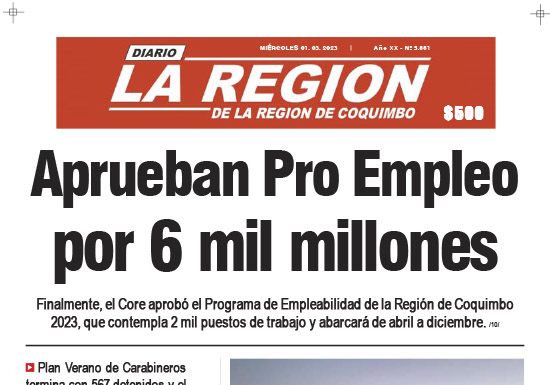 Edición Miércoles 01 de Marzo, 2023