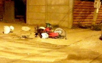 Motociclista muere tras accidente en El Sauce