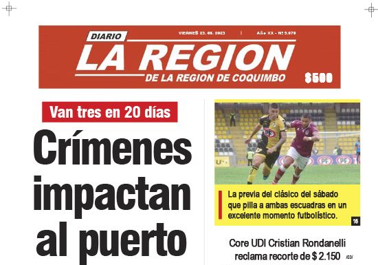 Edición Viernes 23 de Junio, 2023