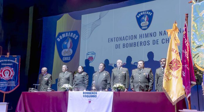 Bomberos de Coquimbo conmemoran 145 años de vida: Hubo homenajes