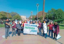 Agrupaciones de La Higuera y La Serena se manifestaron a favor del Área Marina Protegida