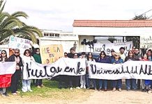 Trabajadores de Universidad del Alba iniciaron este martes una huelga legal