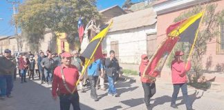 Fieles celebran a la Virgen del Carmen en Algarrobito