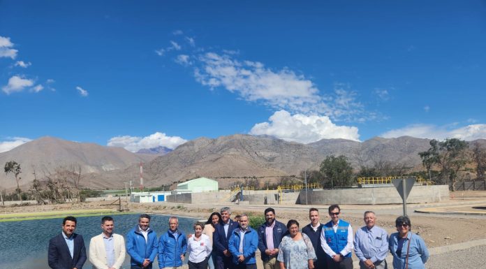 Aguas del Valle inaugura moderna planta de tratamiento de aguas servidas para Vicuña