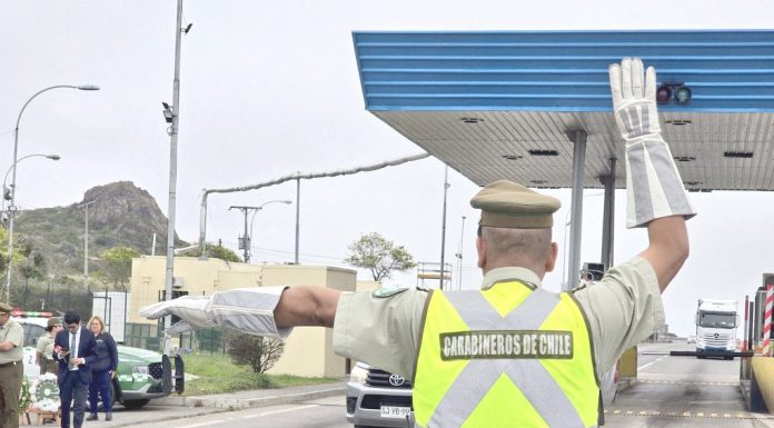 Gobierno evalúa instalación de control permanente en peaje de Pichidangui