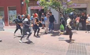 Primer altercado entre ambulantes e inspectores en la era Norambuena: Hay acciones legales