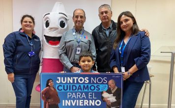 Estudiantes de Salamanca se protegen contra la Influenza