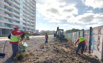 Puertas del Mar afectado por escombros que dañan paisaje