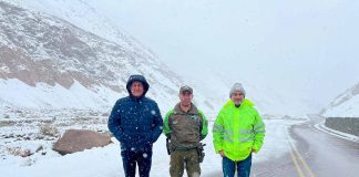 Sector cordillerano de Vicuña alcanzó 40 cm de nieve